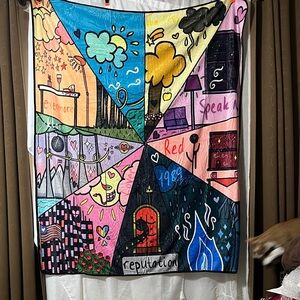 Reputation Graphic Tapestry inspired by Taylor Swift